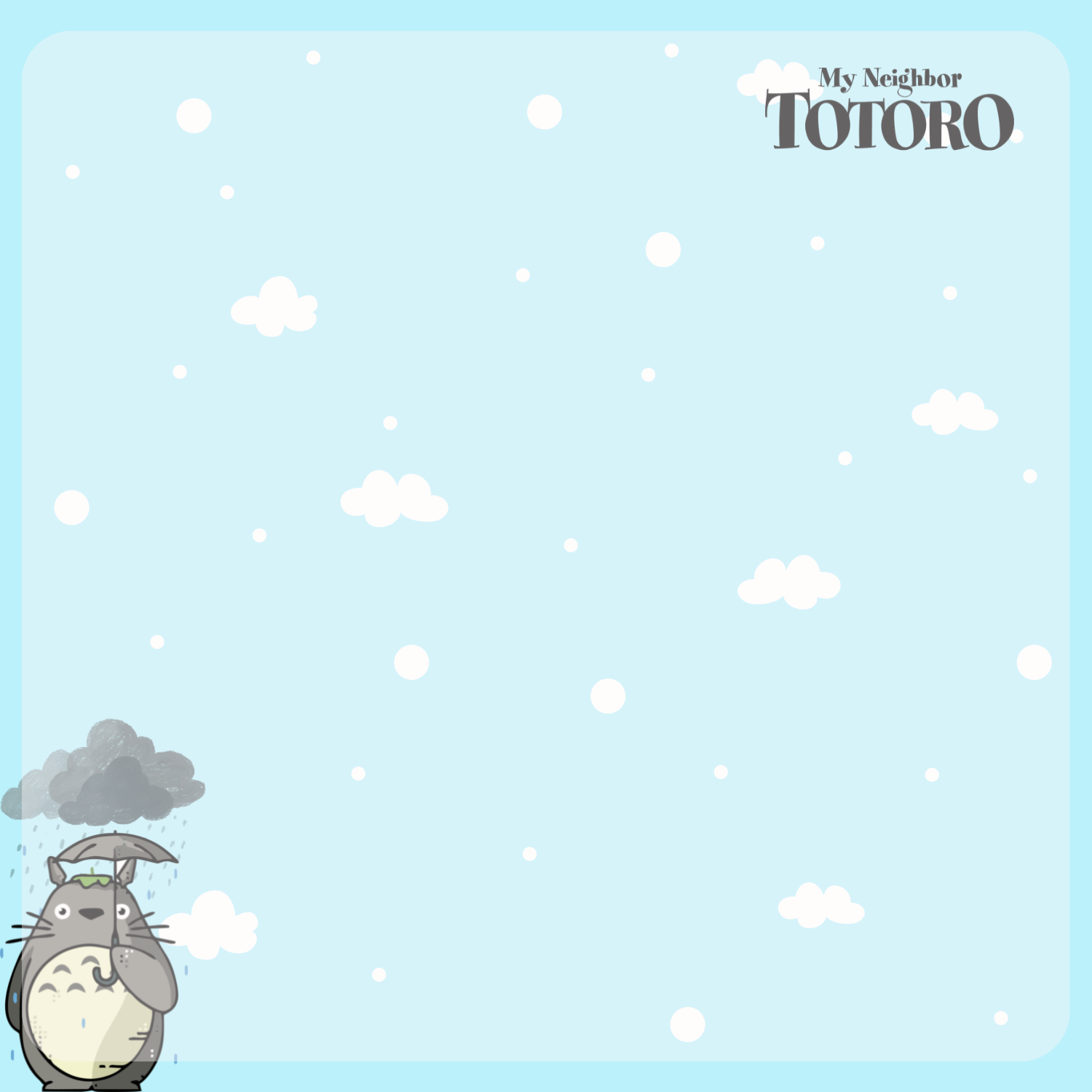 Studio Ghibli: My Neighbor Totoro Inspired Post it Notes