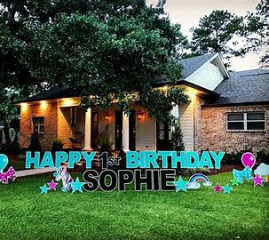 Birthday-surprise-lawn-greeting-message