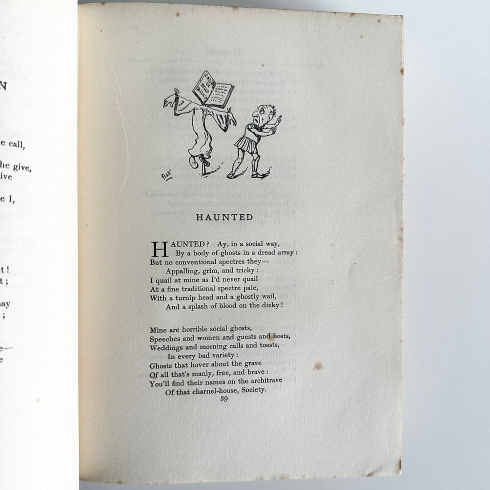 Thumbnail: 1902 The Bab Ballads, including Songs of a Savoyard, by W. S. Gilbert.