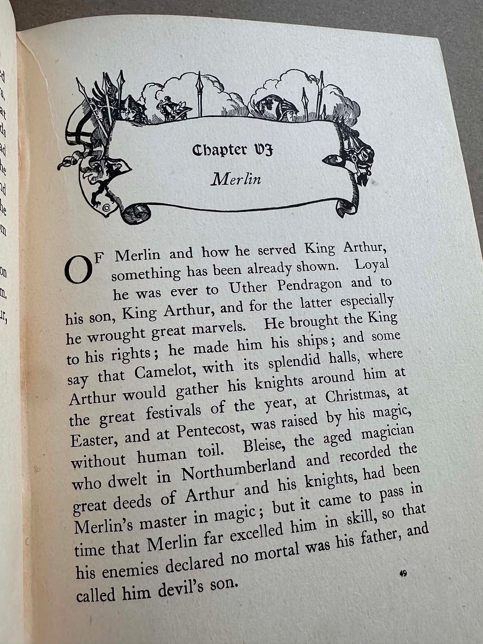 Thumbnail: Stories of King Arthur and the Round Table by Beatrice Clay.