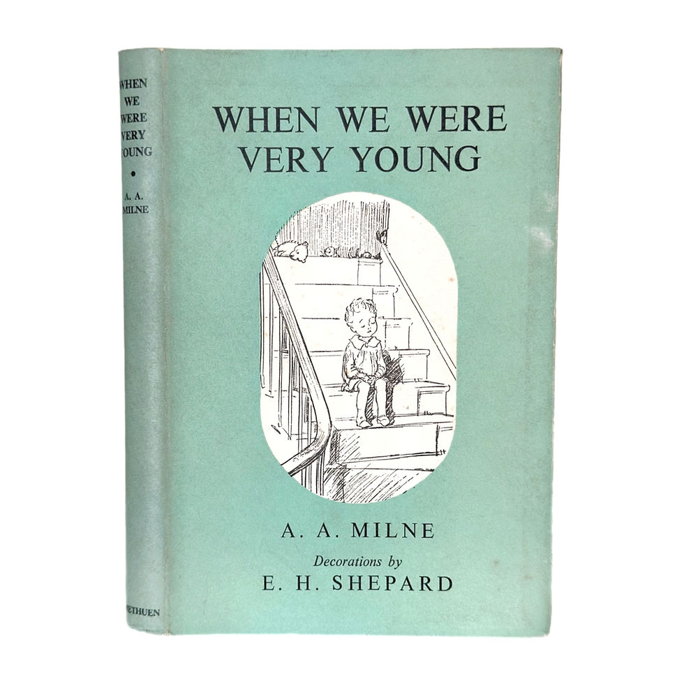 Thumbnail: When We Were Very Young by A. A. Milne. Illustrated by E. H. Shepard.