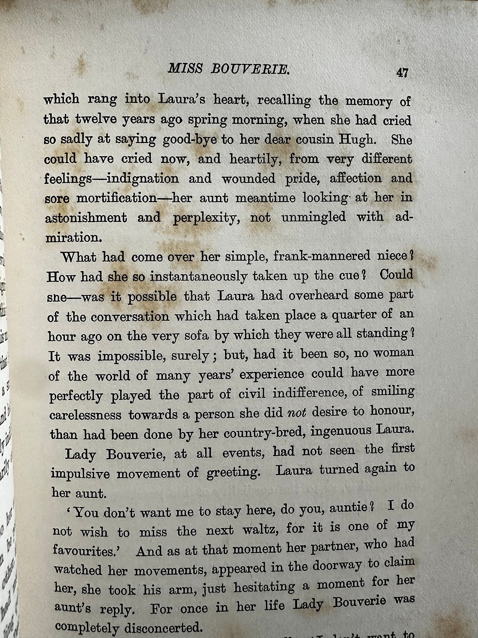 Thumbnail: c.1901 Miss Bouverie by Mrs Molesworth.