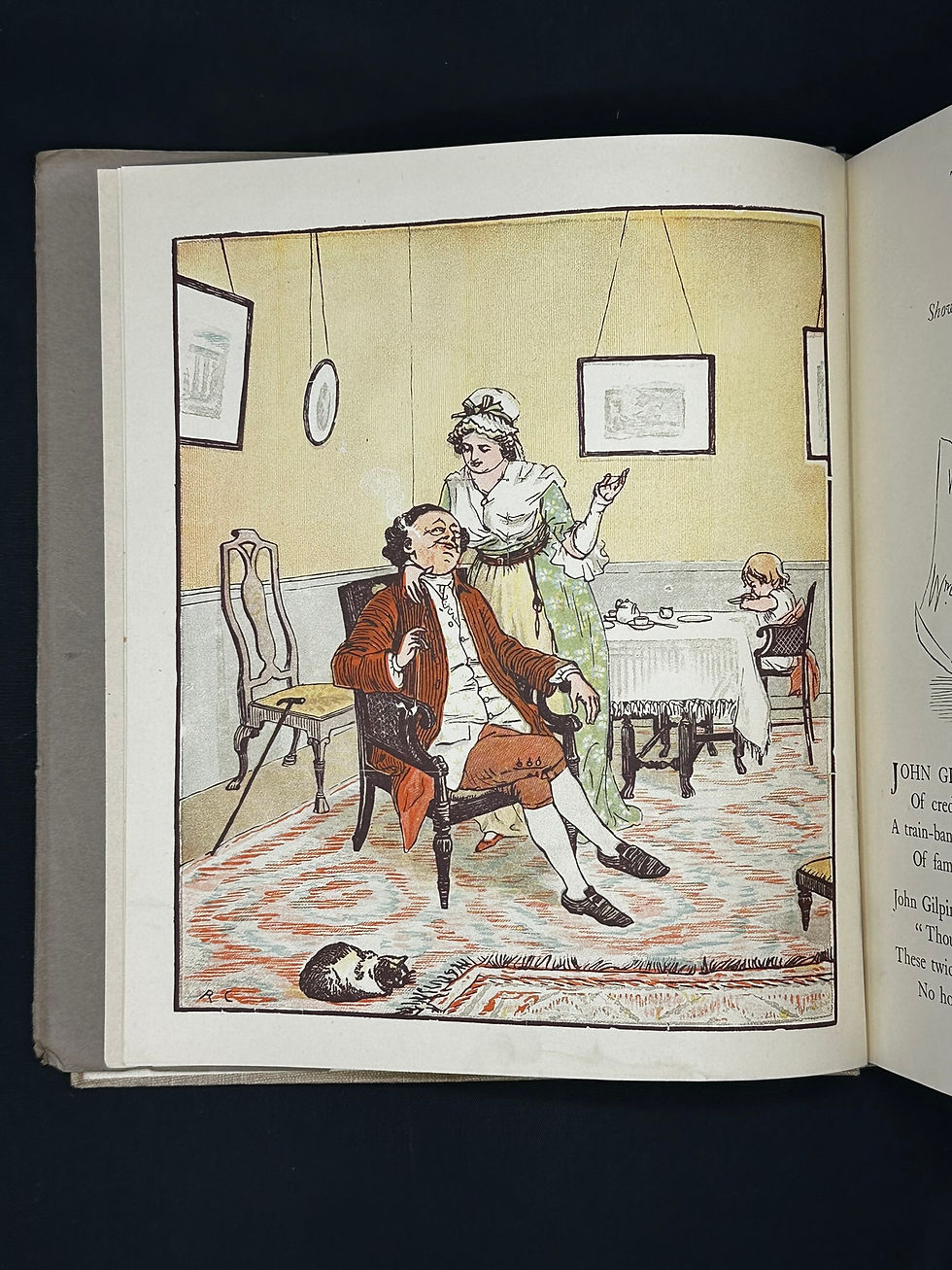 Thumbnail: R. Caldecott's Picture Book (No 1) Published by Frederick Warne and Co, Ltd.