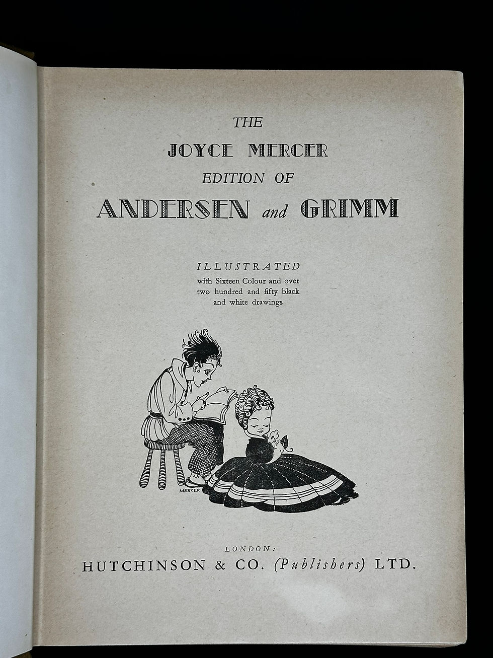 Thumbnail: The Joyce Mercer Edition of Andersen and Grimm.
