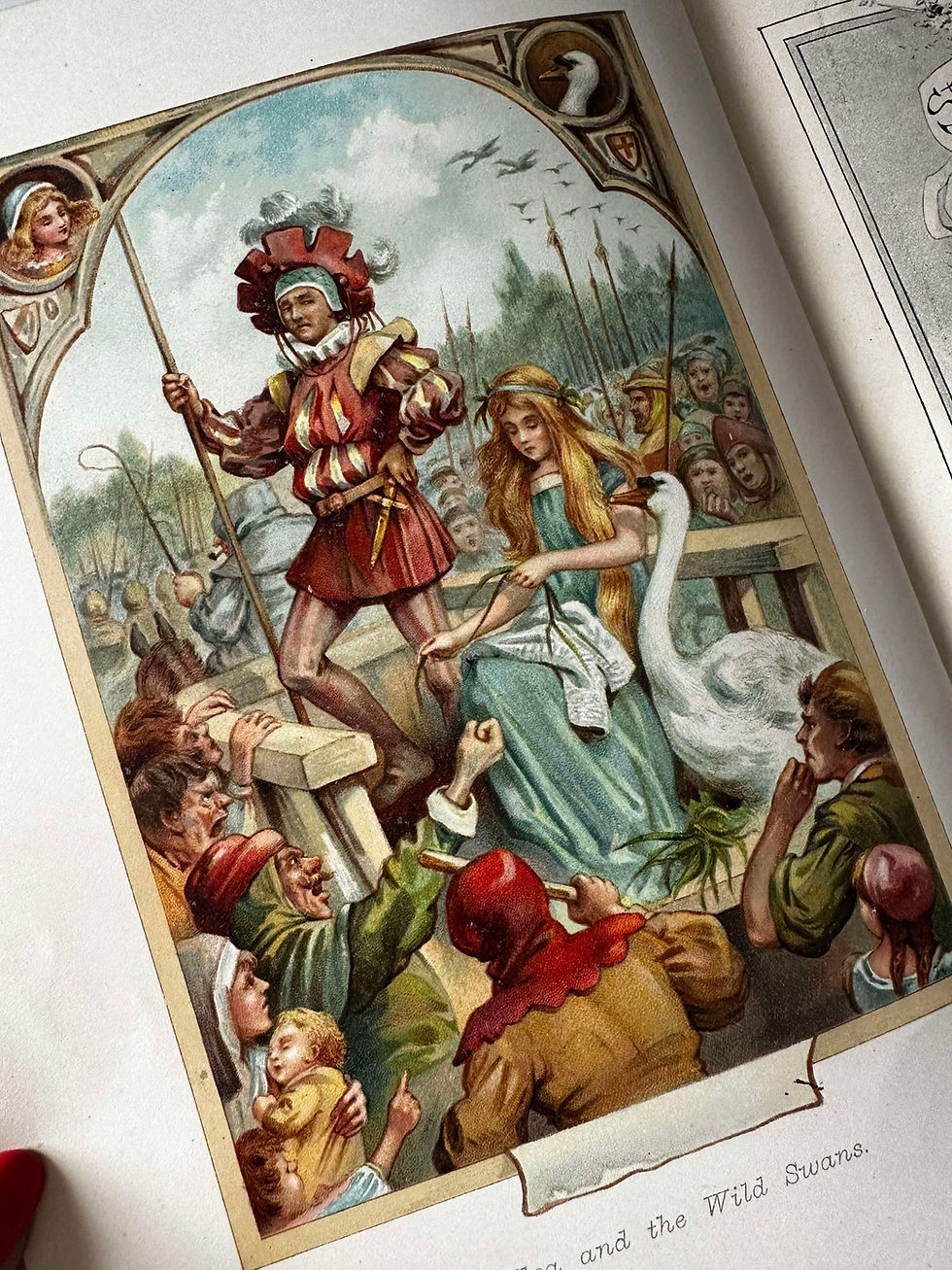 Thumbnail: Stories from Hans Andersen. Translated by W. Angeldorff. Fairy Tales
