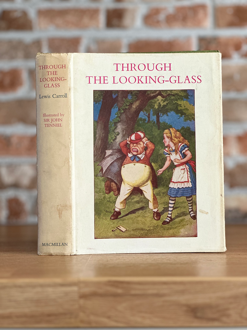 Thumbnail: 1968 Through the Look-Glass an What Alice Found There by Lewis Carroll.