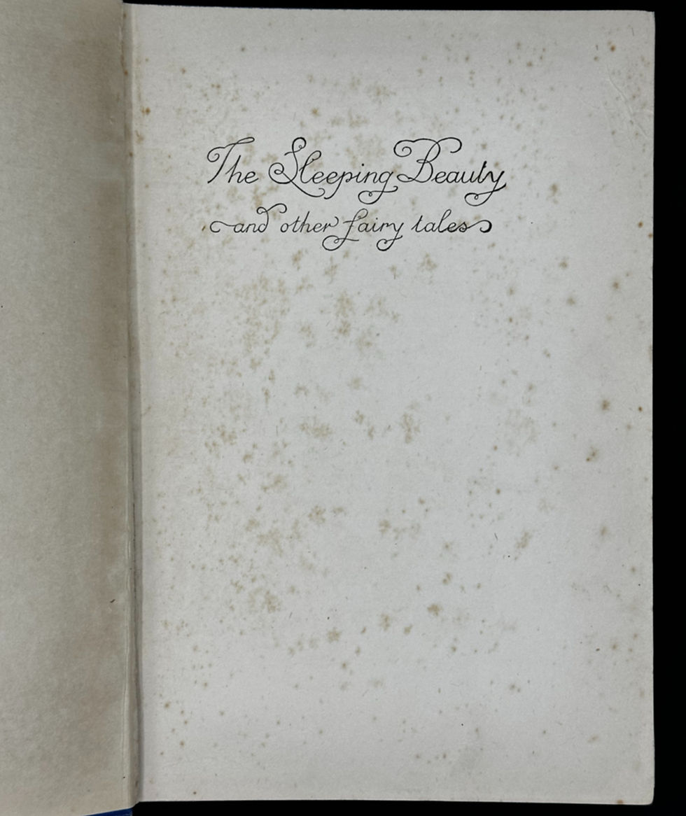 Thumbnail: The Sleeping Beauty and Other Fairy Tales - retold by Sir Arthur Quiller
