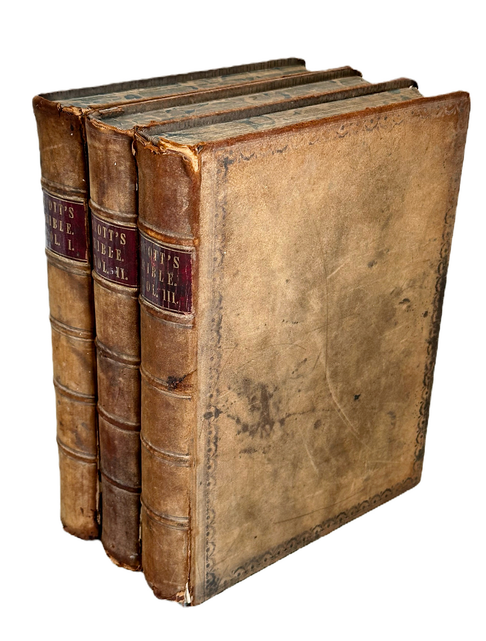 Thumbnail: 1843 - 1846 The Holy Bible Containing Published by Mackenzie, White &amp