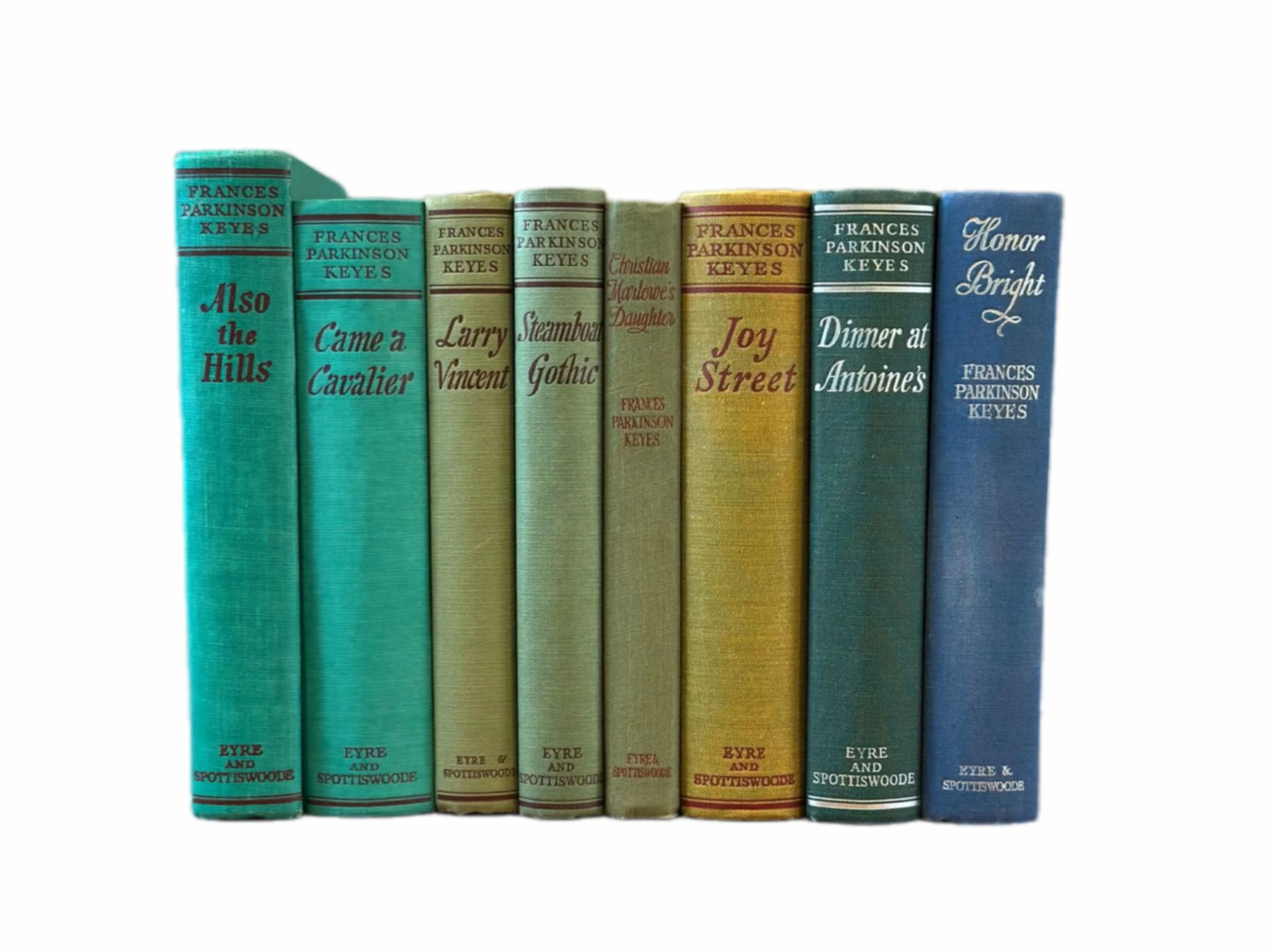 JOB LOT of eight books by Frances Parkinson Keyes