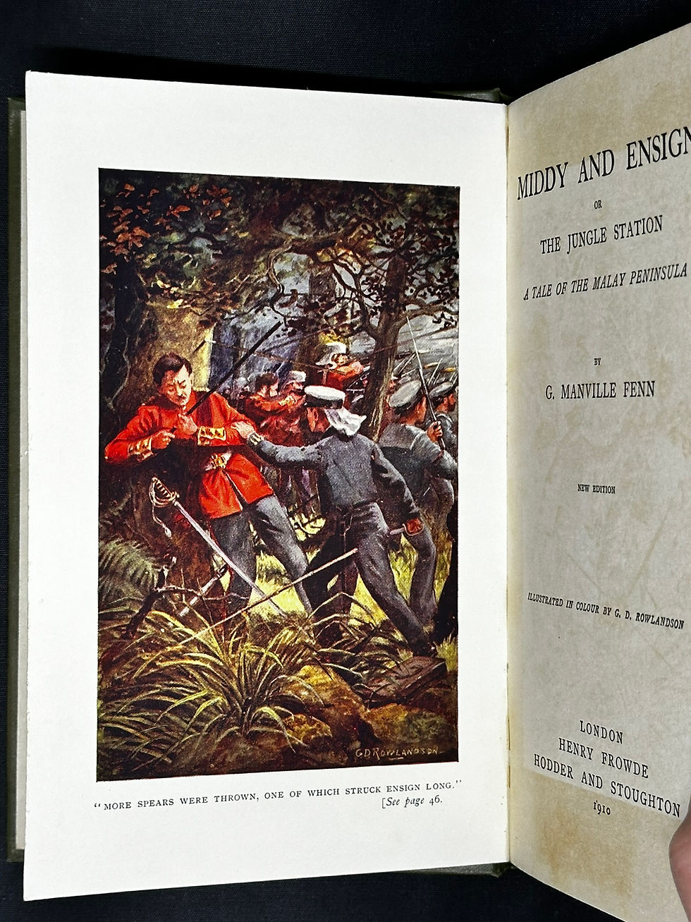 Thumbnail: Middy and Ensign or, The Jungle Station. A Tale of the Malay Peninsula.