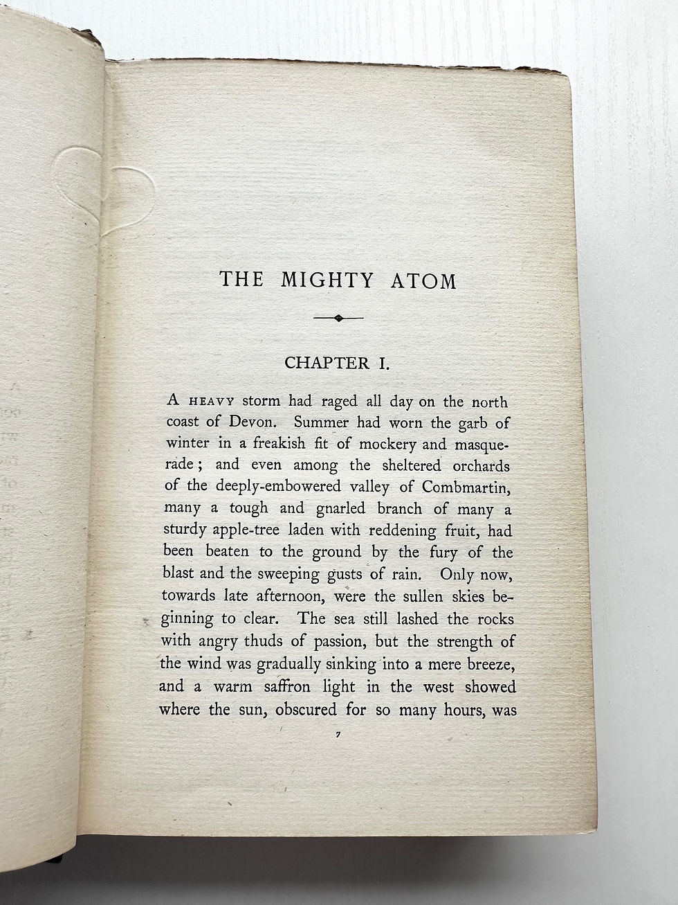 Thumbnail: Image showing how clean book pages are