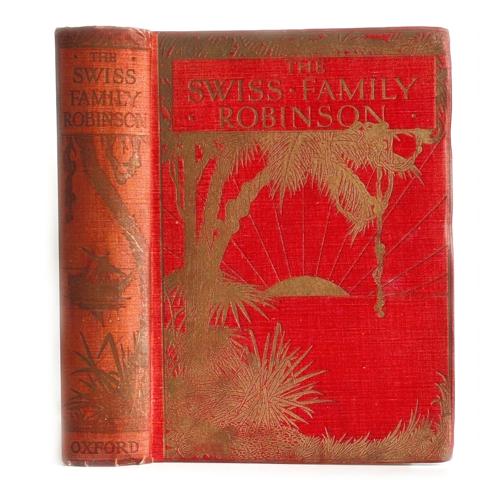 The Swiss Family Robinson by Johann David Wyss. Illustrated by T. H. Robinson