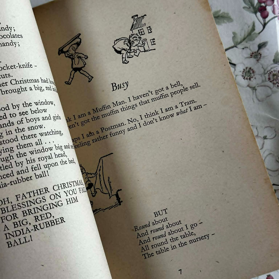 Thumbnail: Winnie-the-Pooh Vintage Book Set.