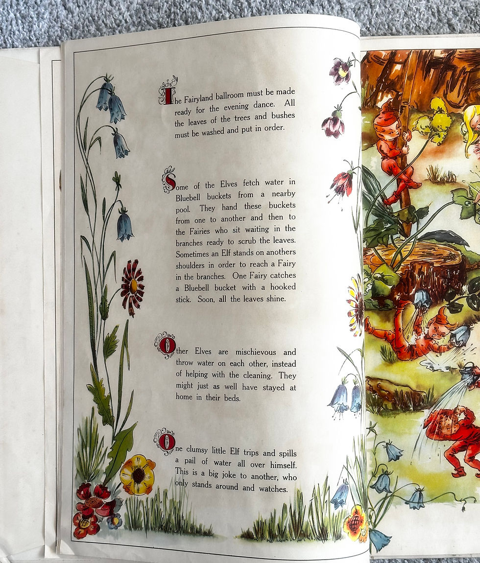 Thumbnail: 1945 A Day in Fairyland:Story by Sigrid Rahman and Picture