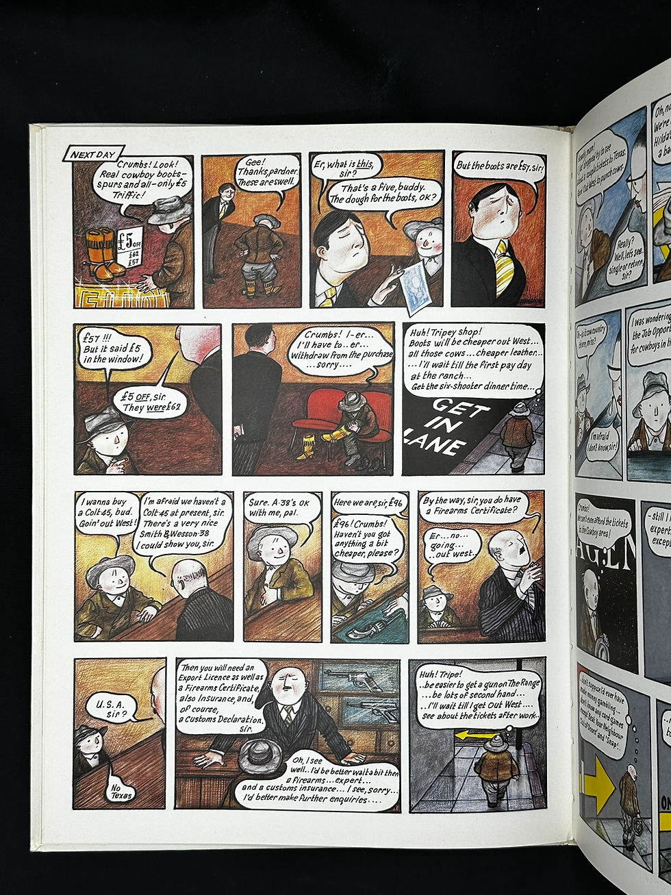 Thumbnail: Gentleman Jim by Raymond Briggs. First Edition Published 1980.