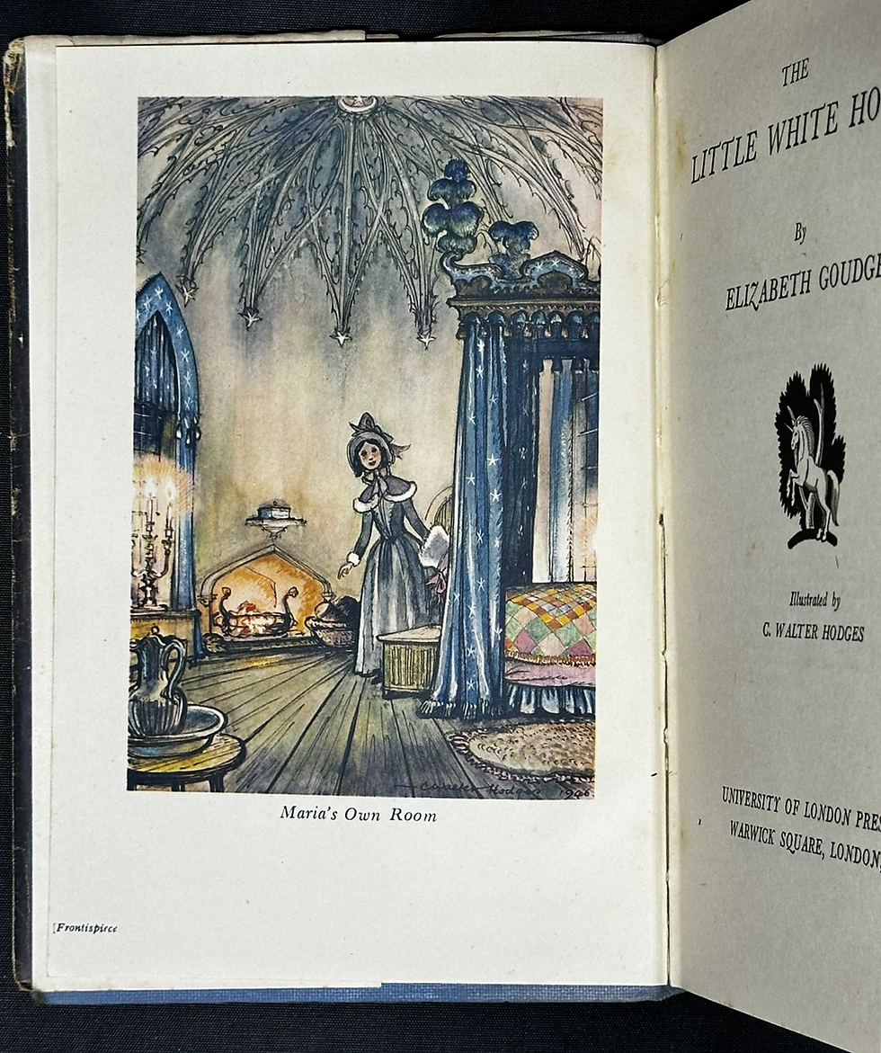 Thumbnail: The Little White Horse by Elizabeth Goudge. Rare Early Edition.