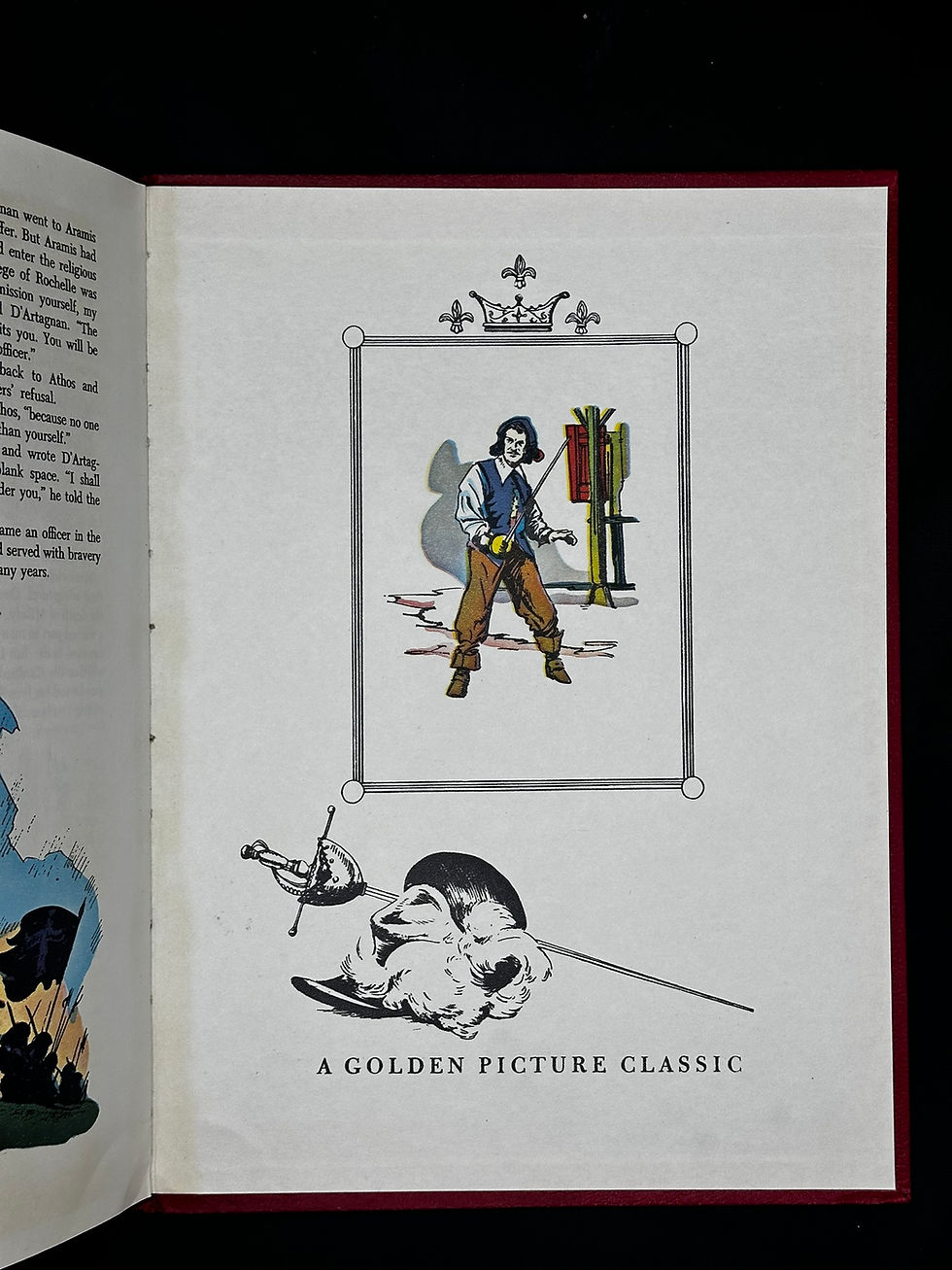 Thumbnail: The Three Musketeers by Alexandre Dumas. Abridged. 1957