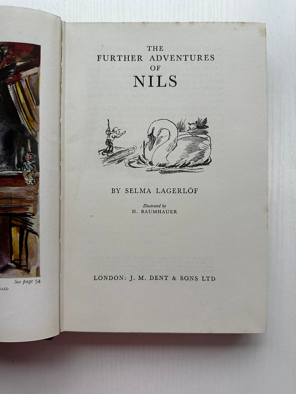 Thumbnail: The Further Adventures of NILS by Selma Lagerlof.