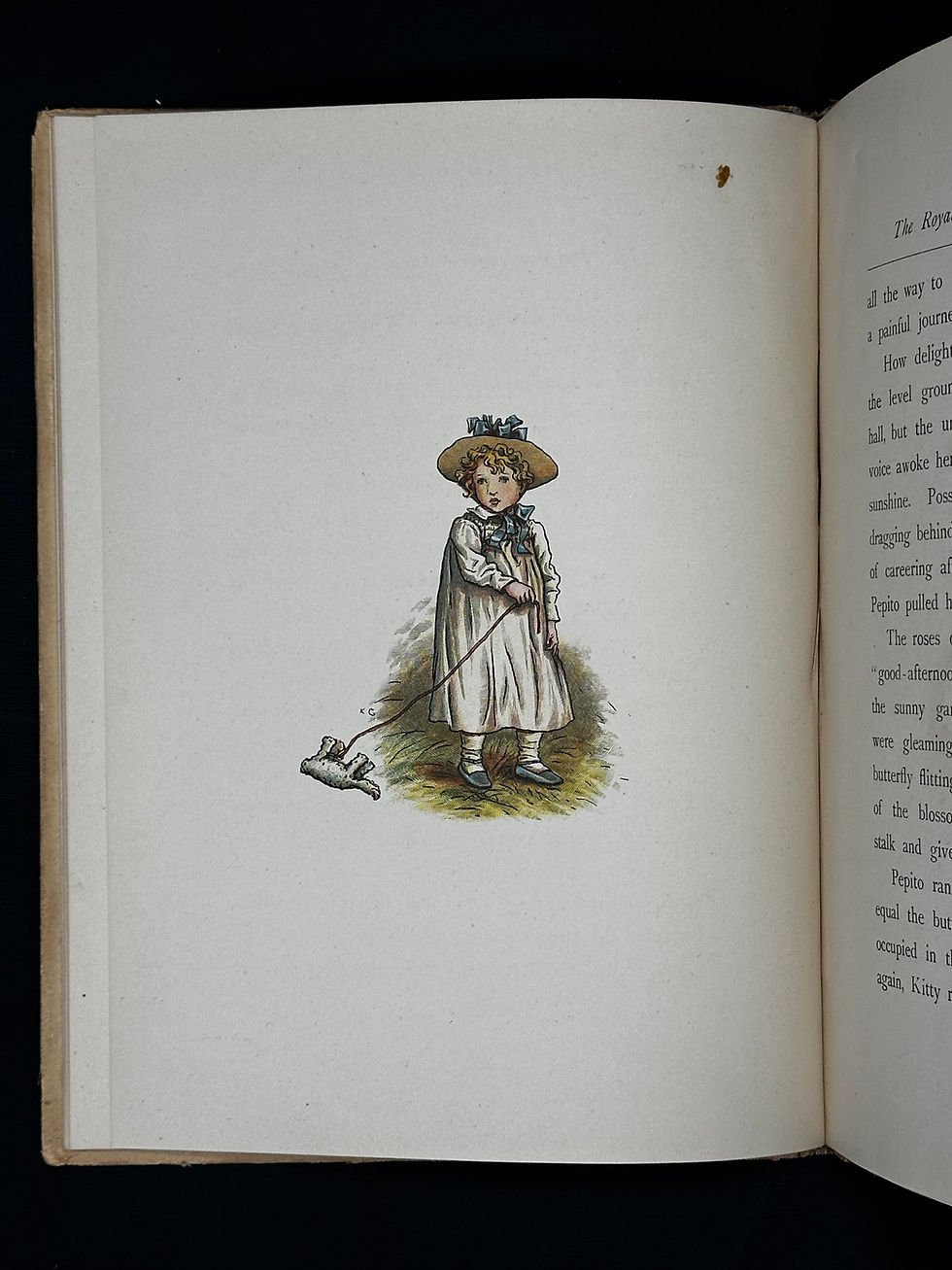Thumbnail: The Royal Progress of King Pepito by Beatrice F. Cresswell.