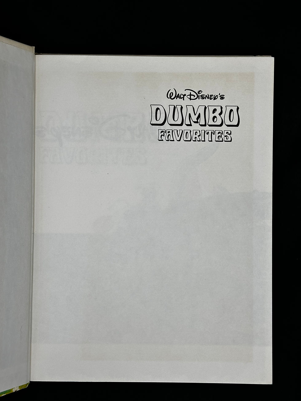 Thumbnail: Walt Disney's Dumbo Favourites.