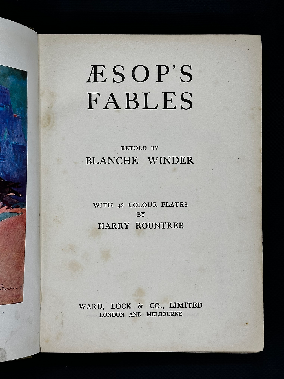 Thumbnail: Aesop's Fables - Retold by Blanche Winder