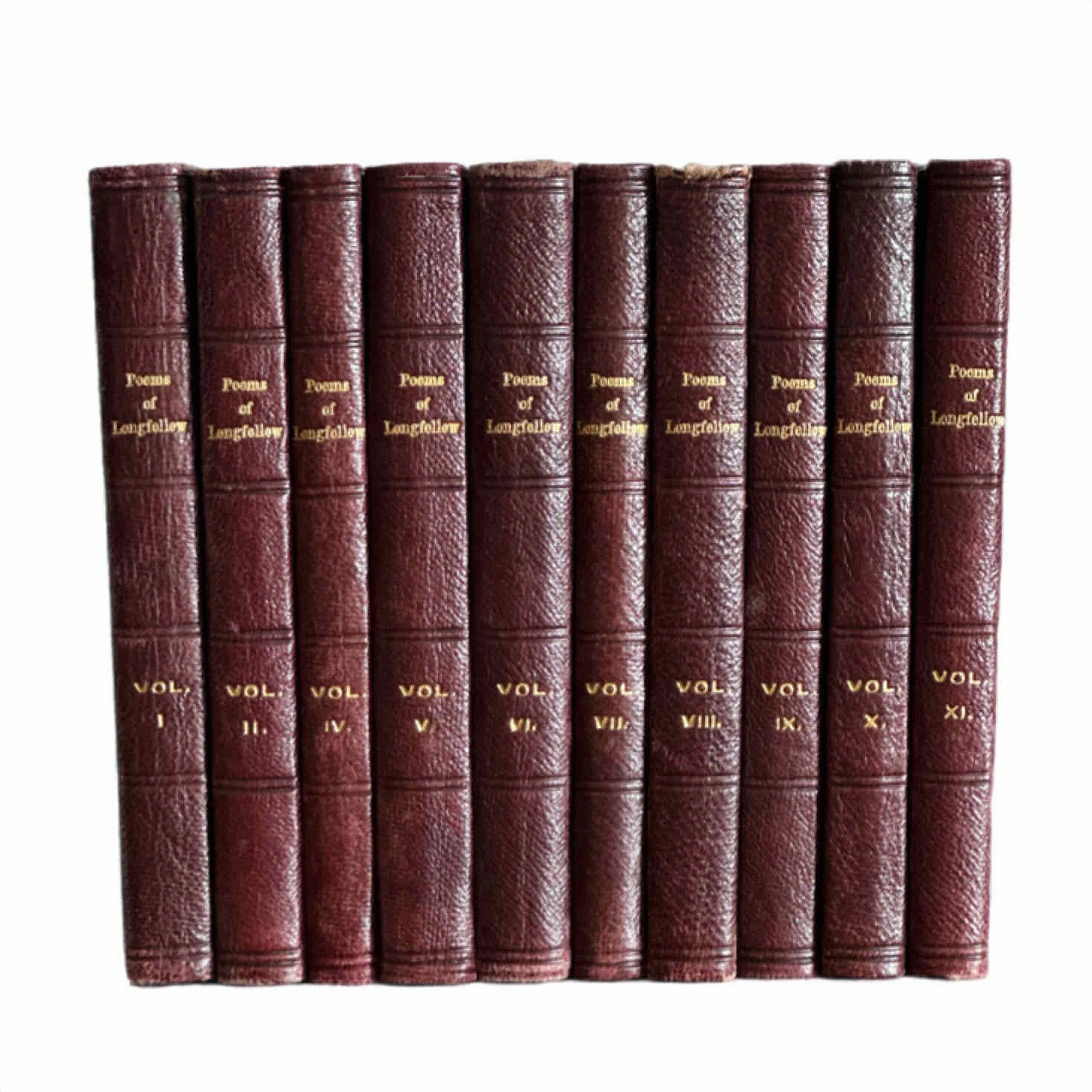 The Poetical Works of Longfellow **Incomplete Set**