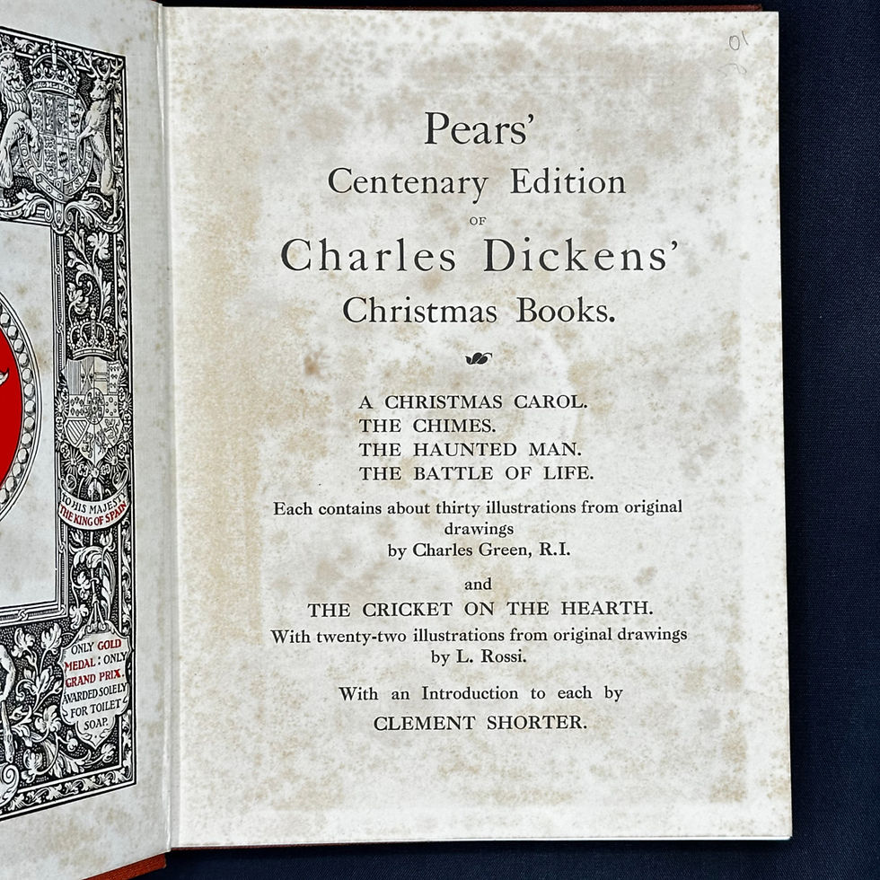 Thumbnail: c.1912 The "Pears" Edition of The Battle of Life by Charles Dickens