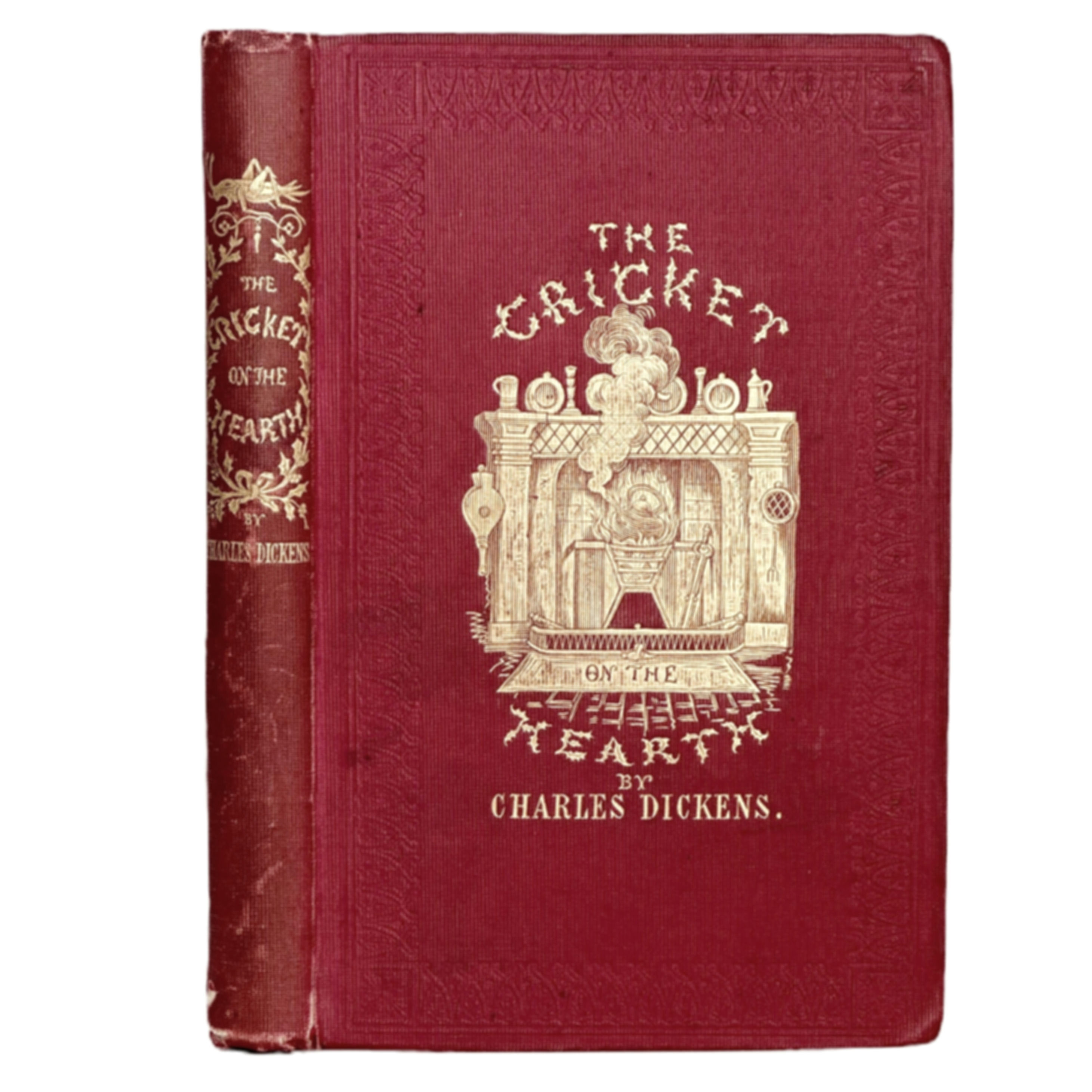 FIRST EDITION 2nd state The Cricket on the Hearth by Charles Dickens.