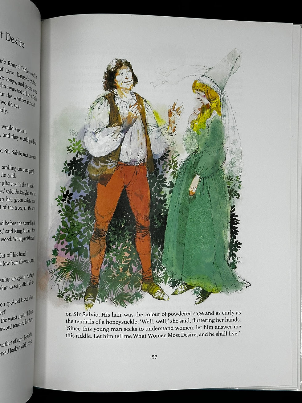 Thumbnail: The Canterbury Tales by Geraldine McCaughrean. Illustrated by Victor G. Ambrus.