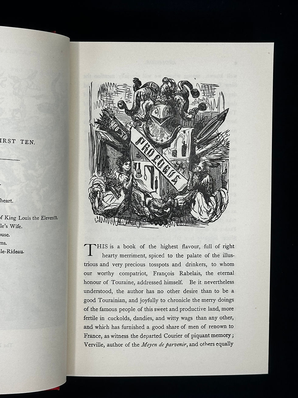 Thumbnail: Droll Stories Collected from The Abbeys of Touraine by Balzac.