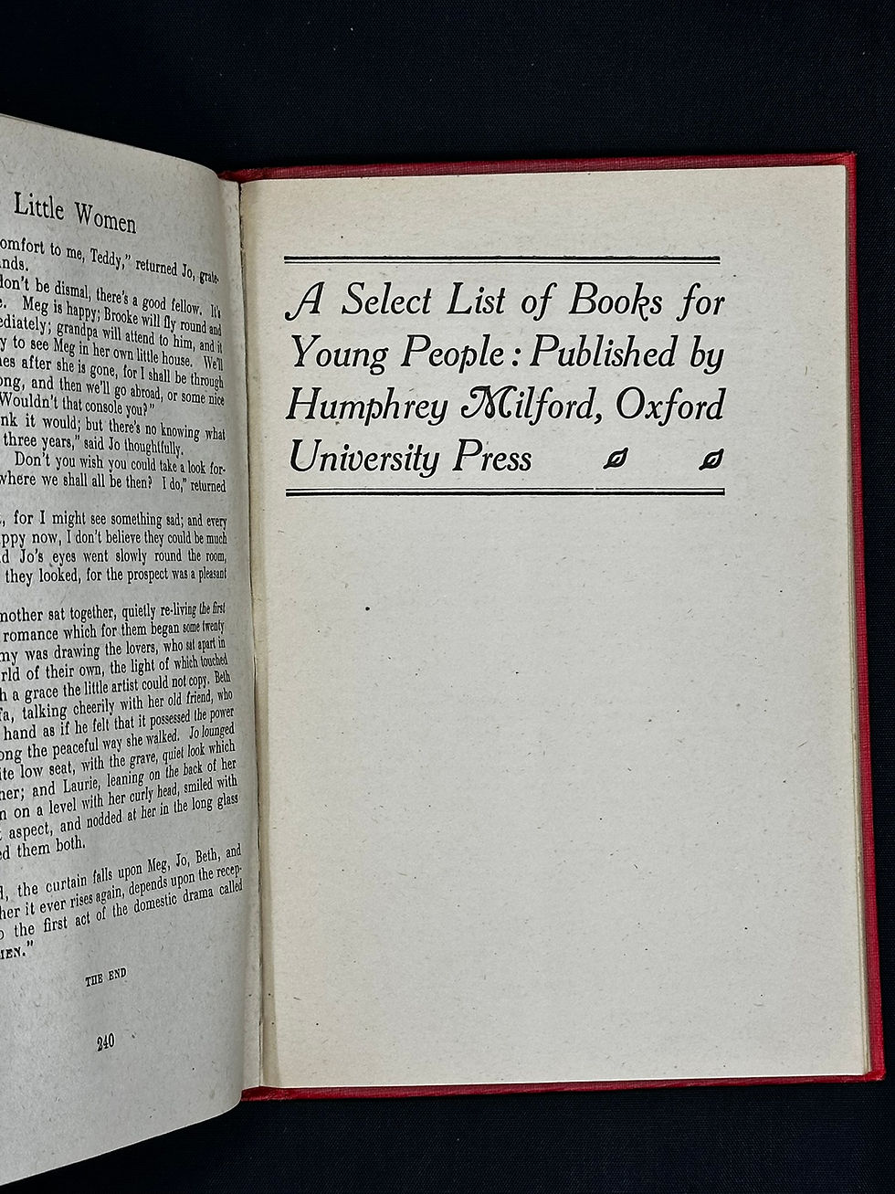 Thumbnail: Little Women and Good Wives by Louisa May Alcott. Antique Book Set.