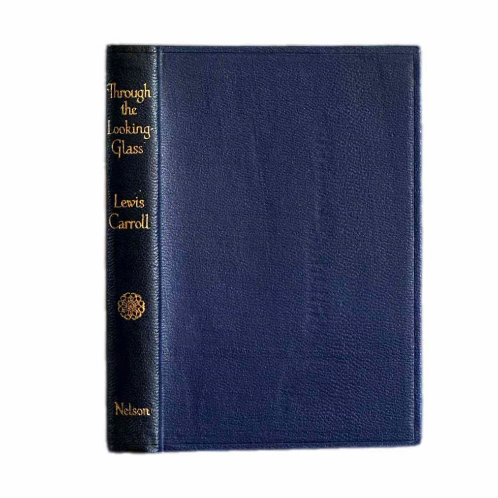 Through the Looking-Glass and What Alice Found There by Lewis Carroll.