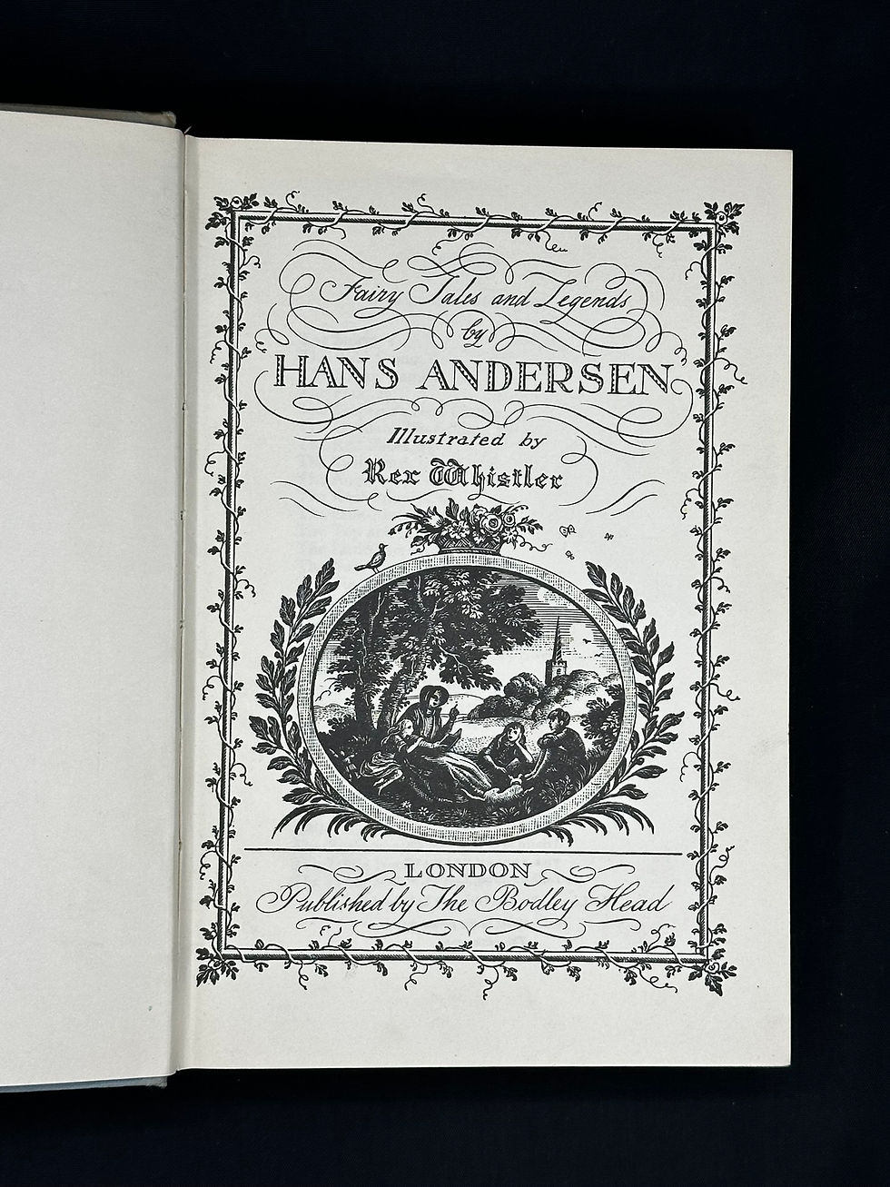 Thumbnail: Fairy Tales and Legends by Hans Andersen. Illustrated by Rex Whistler