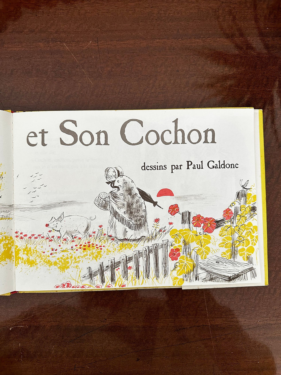 Thumbnail: 1966 First UK Edition La Vieille Femme et Son Sochon