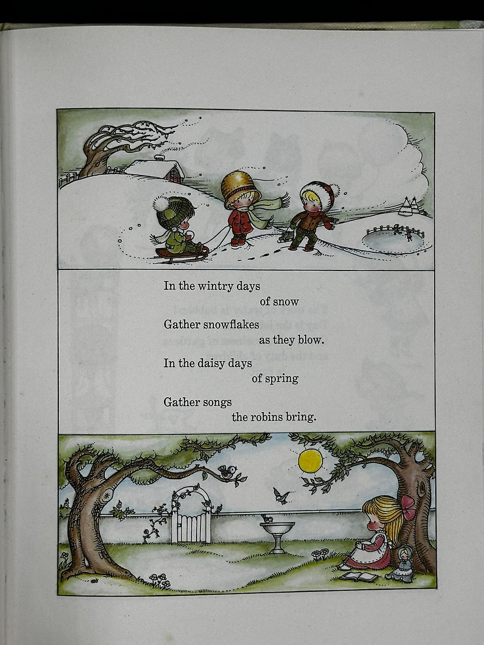 Thumbnail: Morning is a Little Child. Poems by Joan Walsh Anglund.