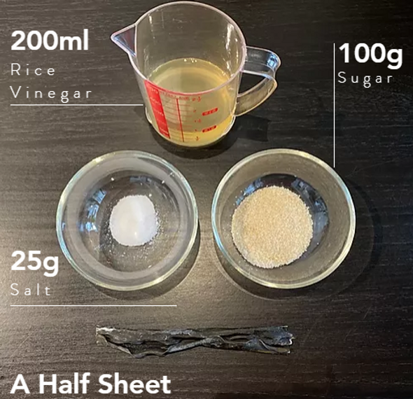 How to make sushi vinegar