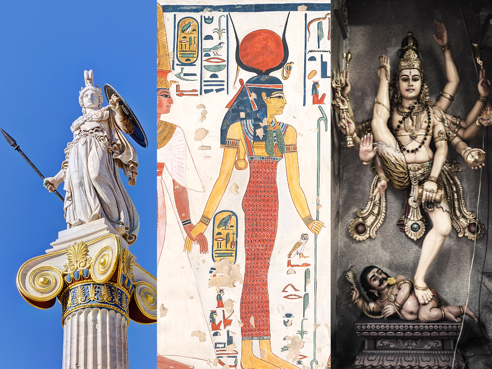 女神たちとハーブ