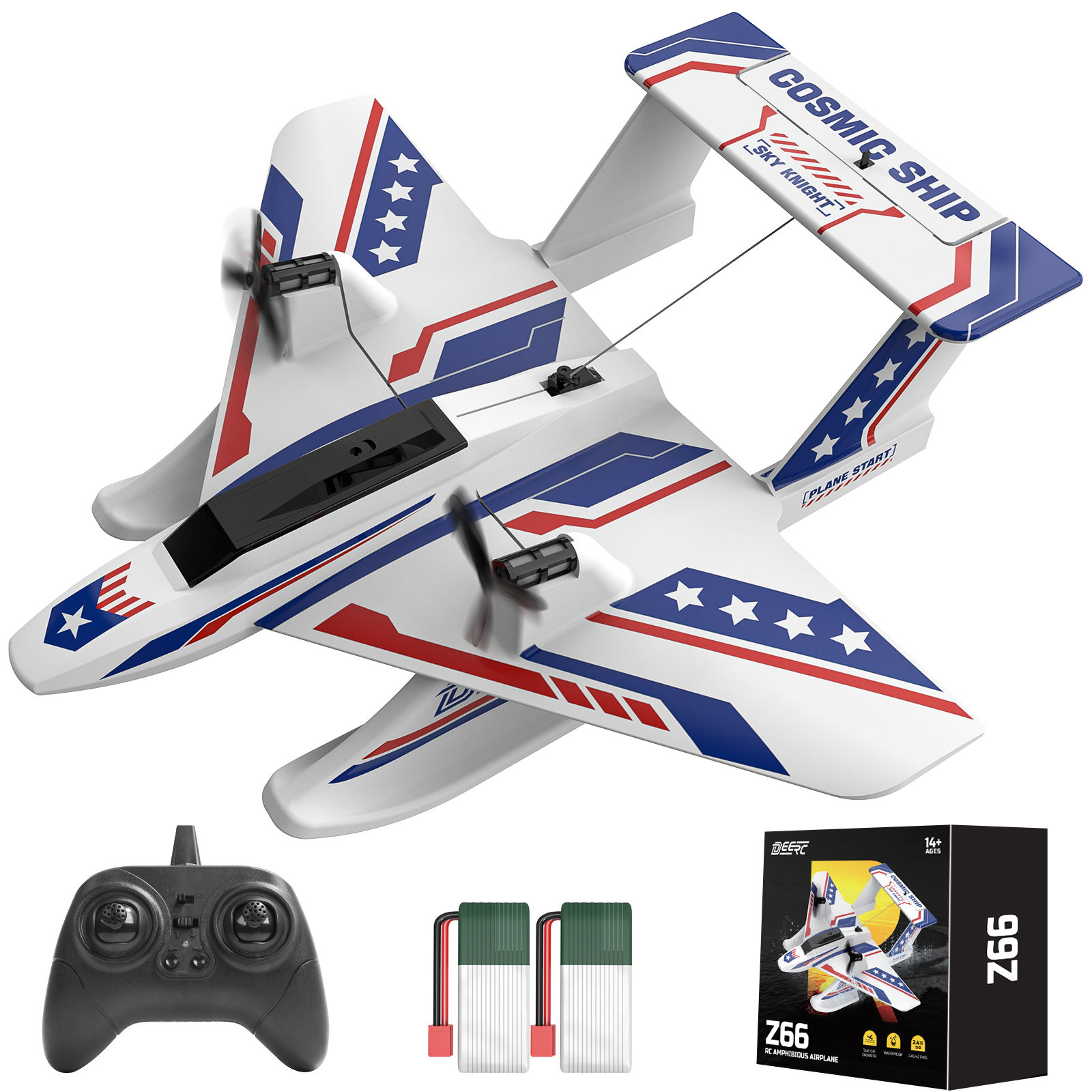 DEERC ラジコン飛行機 Z66