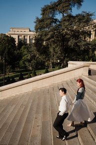 photographe couple paris trocadero