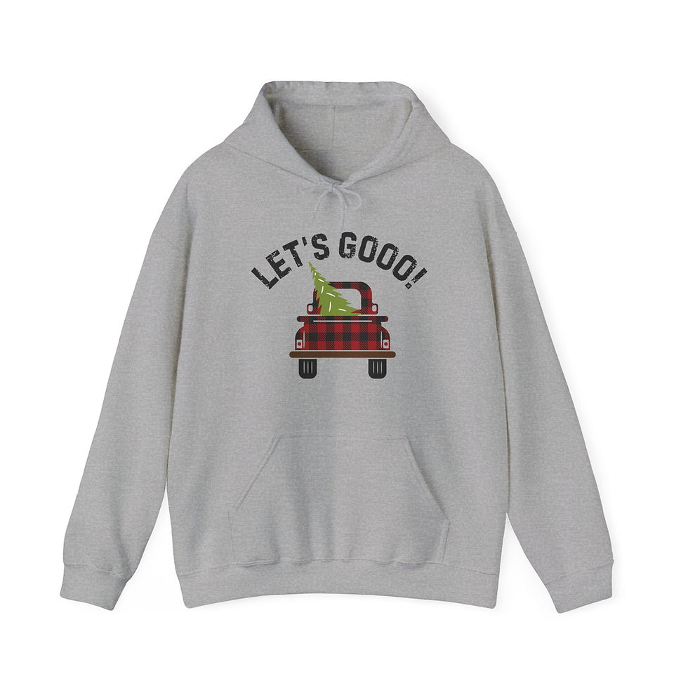 Thumbnail: Let's Gooo get a Christmas Tree Hoodie