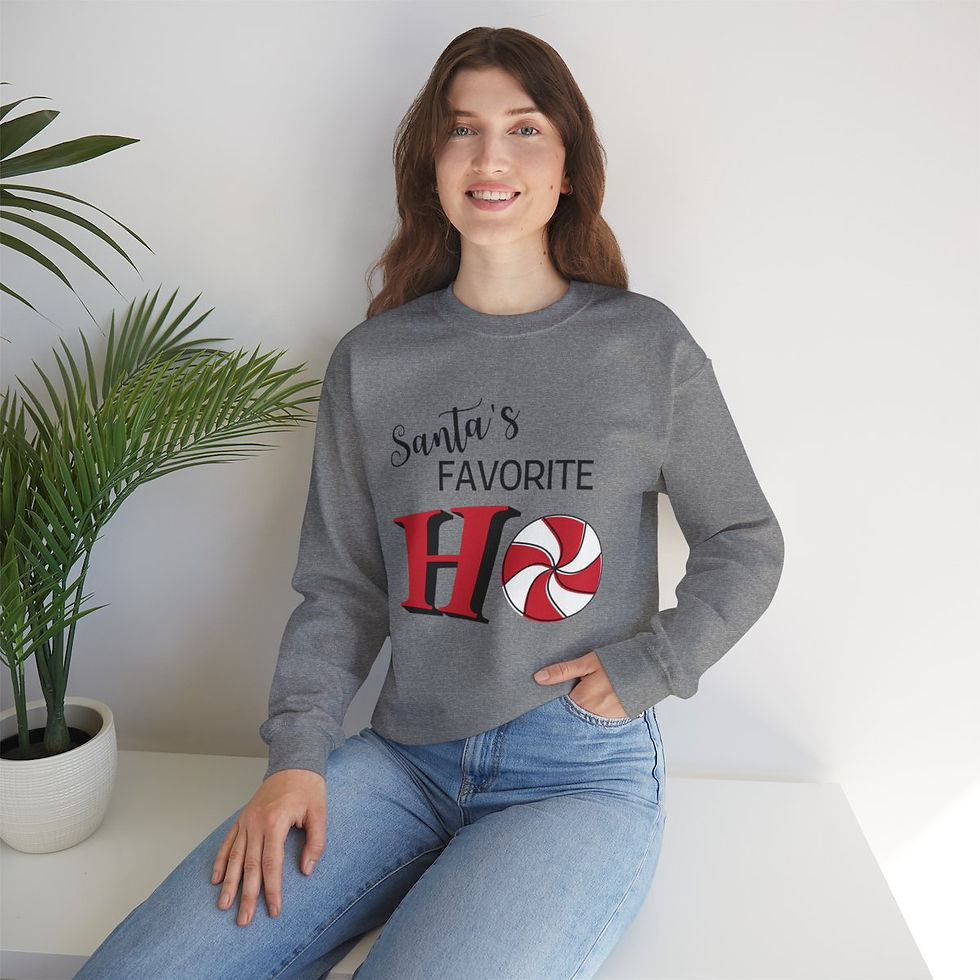 Thumbnail: Santa's Favorite Ho Candy - Funny Christmas Sweatshirt