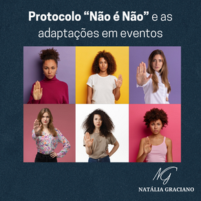 Protocolo “Não é Não” e as adaptações em eventos