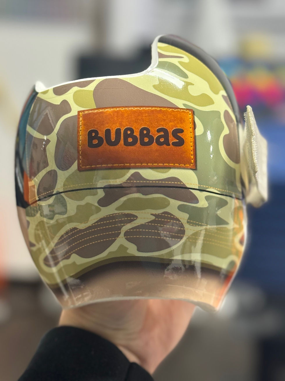 Thumbnail: Custom Backwards Hat Design