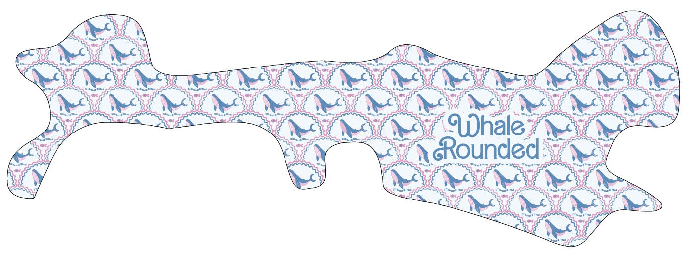 Pink Preppy Whales