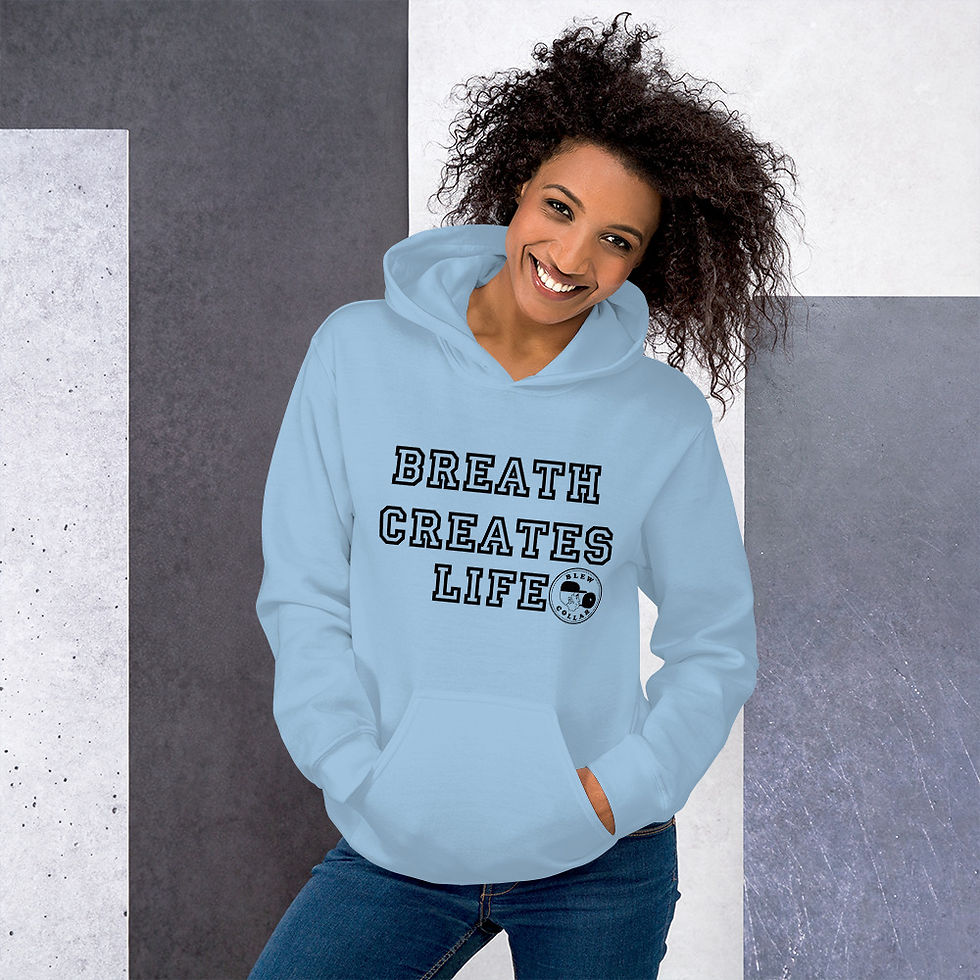 Miniatura: Breath Creates Life Hoodie