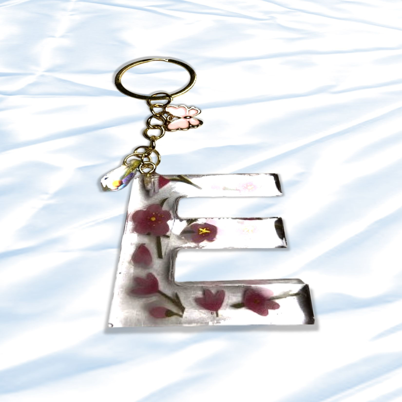 Name Initial, Letter E, Keyring