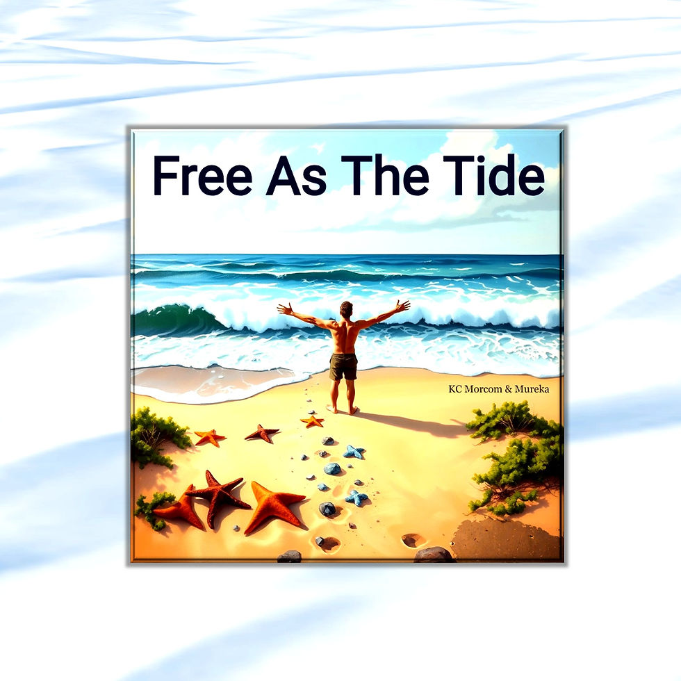 man on a beach with ocean view