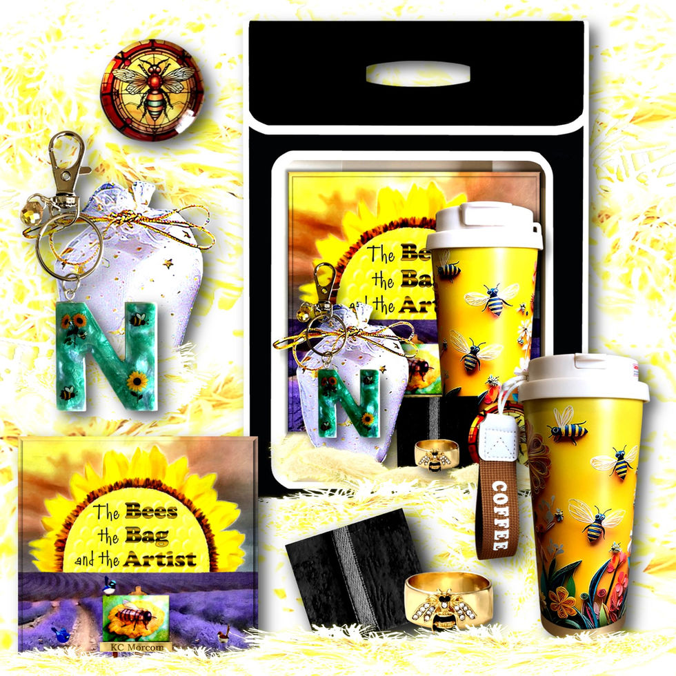 Bee book and bloom gift package bundle for a family friendly experience