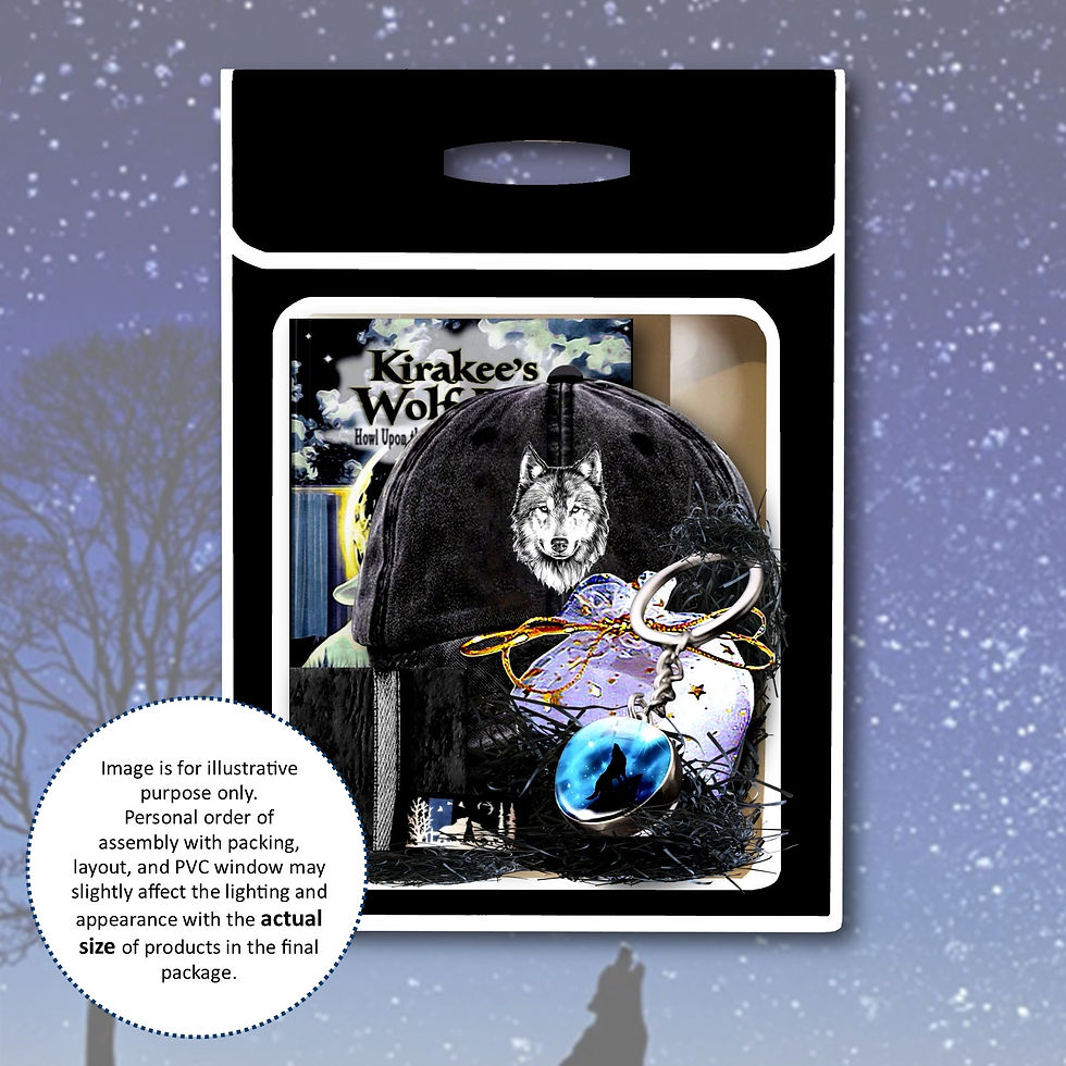Thumbnail: Black gift package with text and image KCM Gifts4You nature lovers gift package