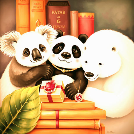 bear, koala and polar bear gifts